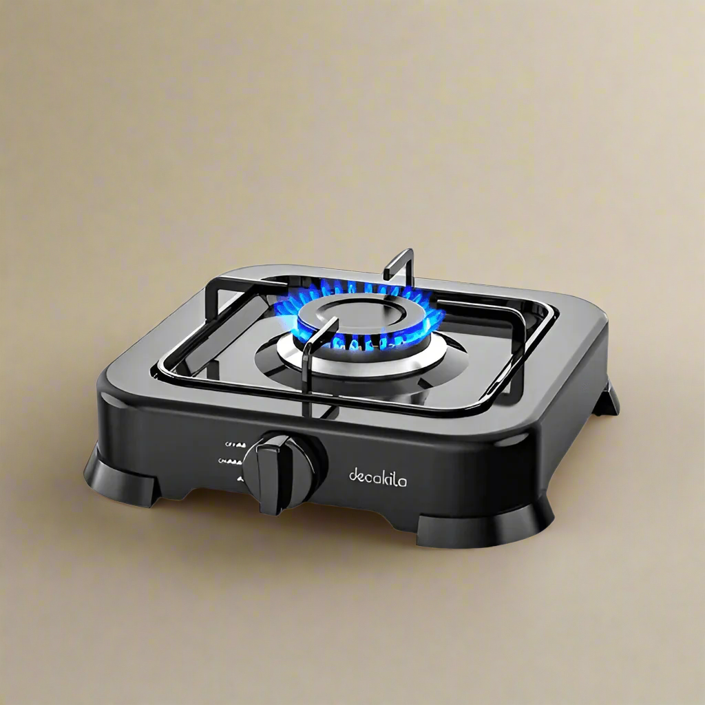 Cuisinière à gaz à brûleur unique Decakila sans cylindre - KMGS007B-1