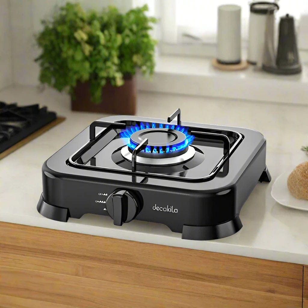 Cuisinière à gaz à brûleur unique Decakila sans cylindre - KMGS007B-3