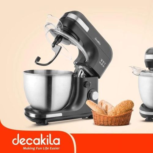 Decakila Batteur Electrique 600W + Bol Inox 5L Kemx003B