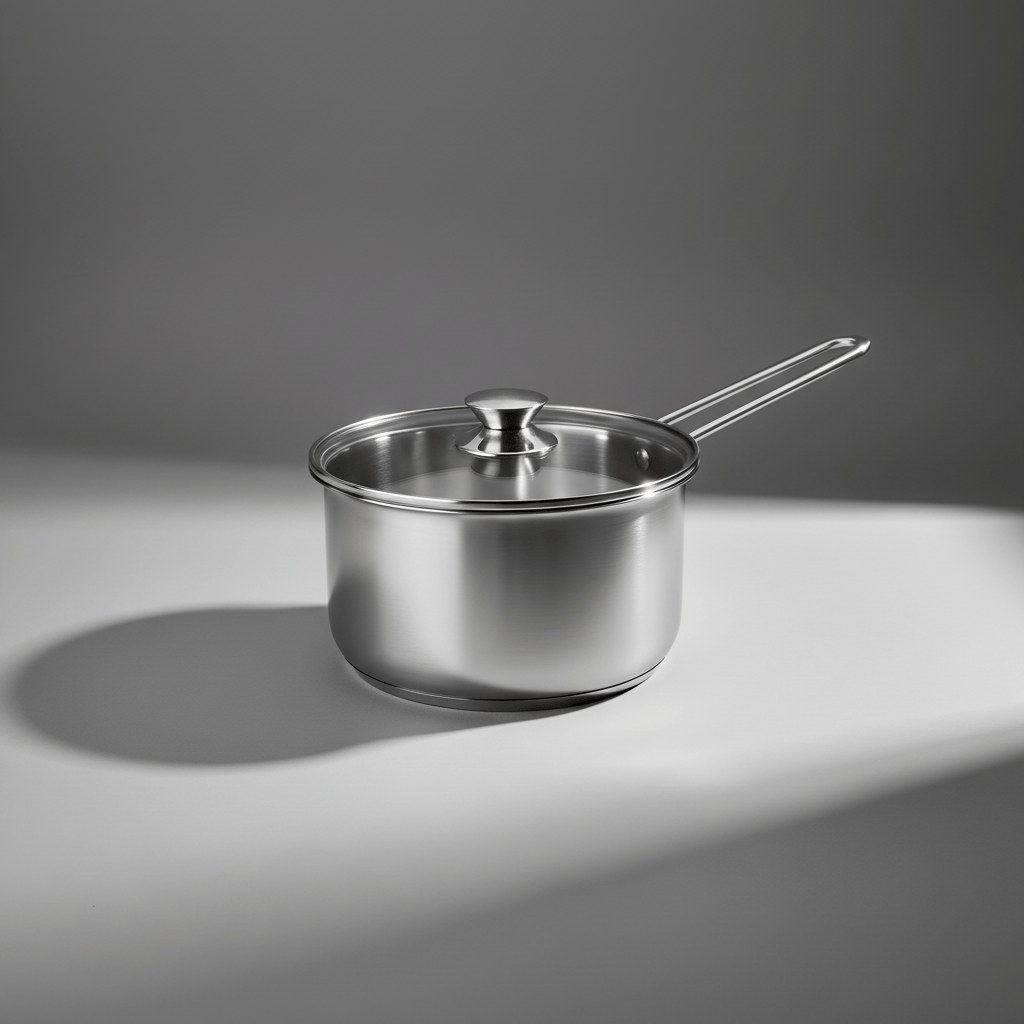 Decakila Casserole en acier inoxydable 16 x 9 cm - KMEP041M-1