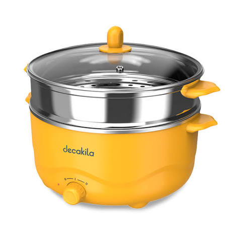 Decakila Cuiseur de riz 3L - 1000W - KEEC076Y - Jaune