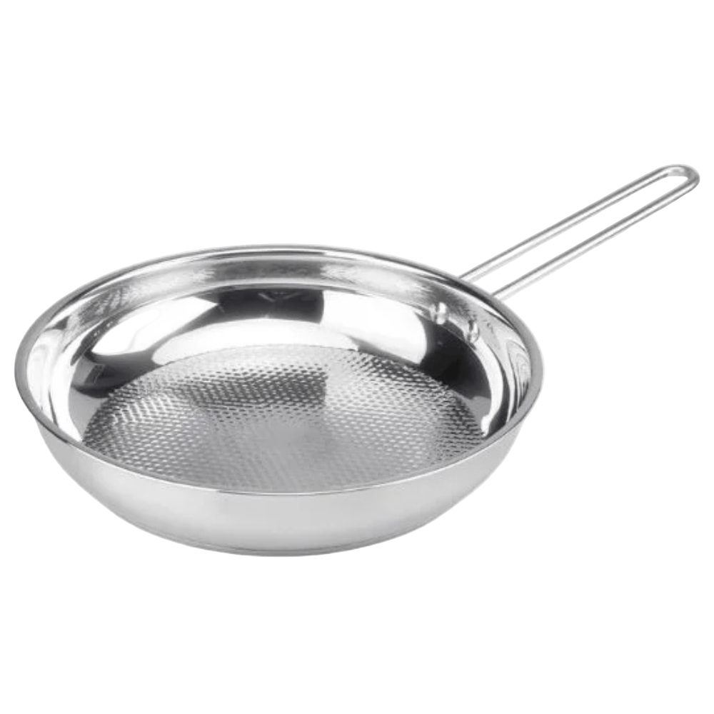 Poêle à frire en acier inoxydable Decakila 1,6 L - KMEP044M