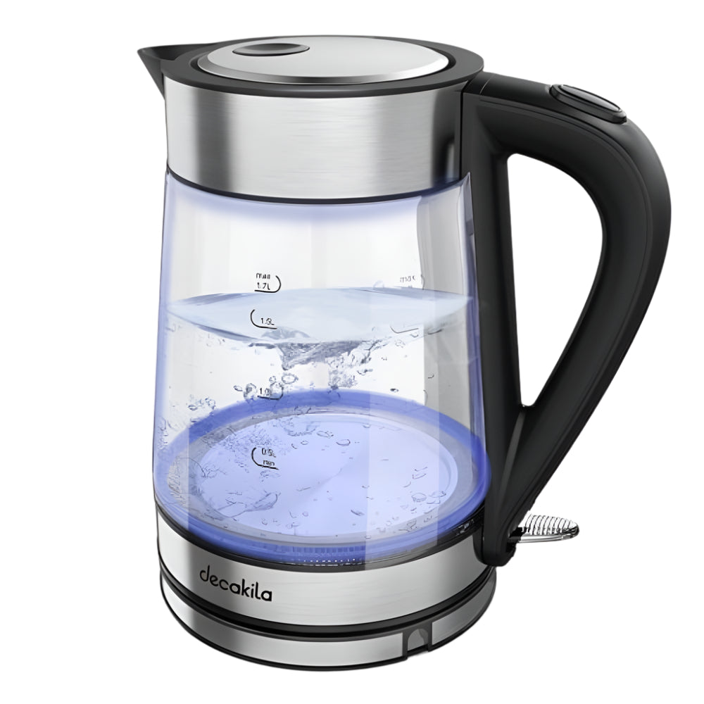 Bouilloire électrique en verre Decakila 1,7 L 2200 W - KEKT026M