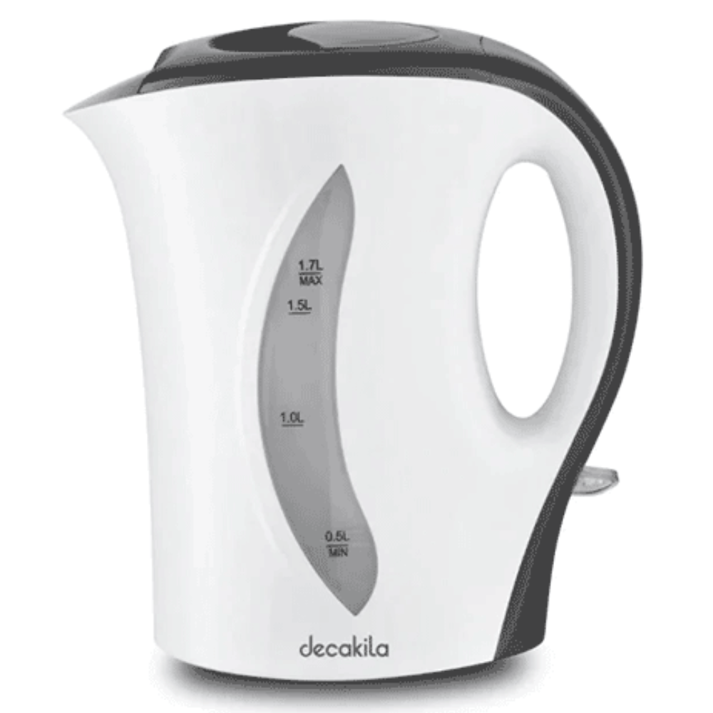 Bouilloire électrique en plastique Decakila 1,7 L 2200 W - KEKT027W