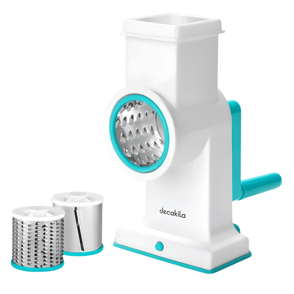Râpe à tambour à 3 lames en acier inoxydable Decakila - KMTT086W