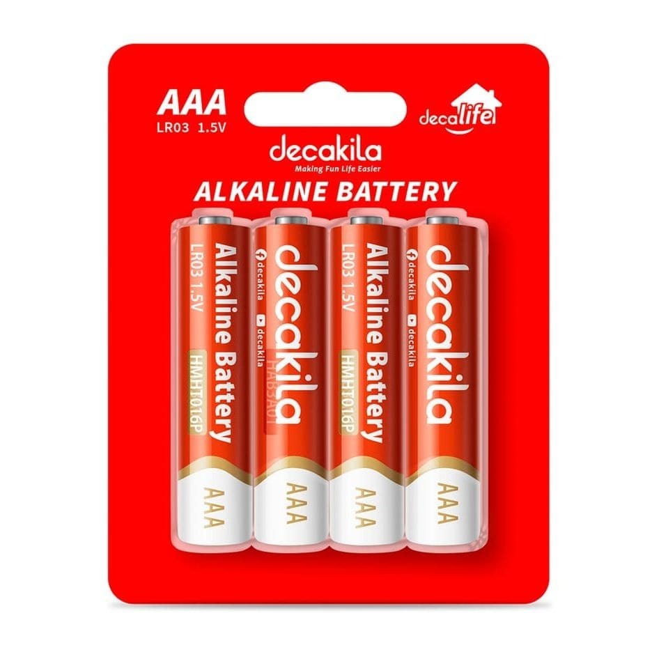 Pile alcaline AAA Decakila 1,5 V - HMHT016P