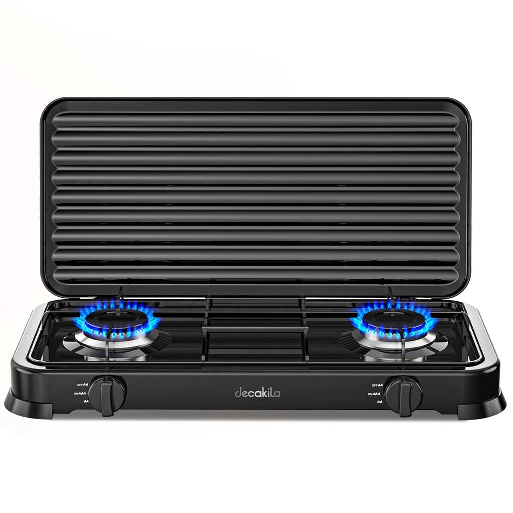 Cuisinière à gaz à double brûleur Decakila - KMGS008B