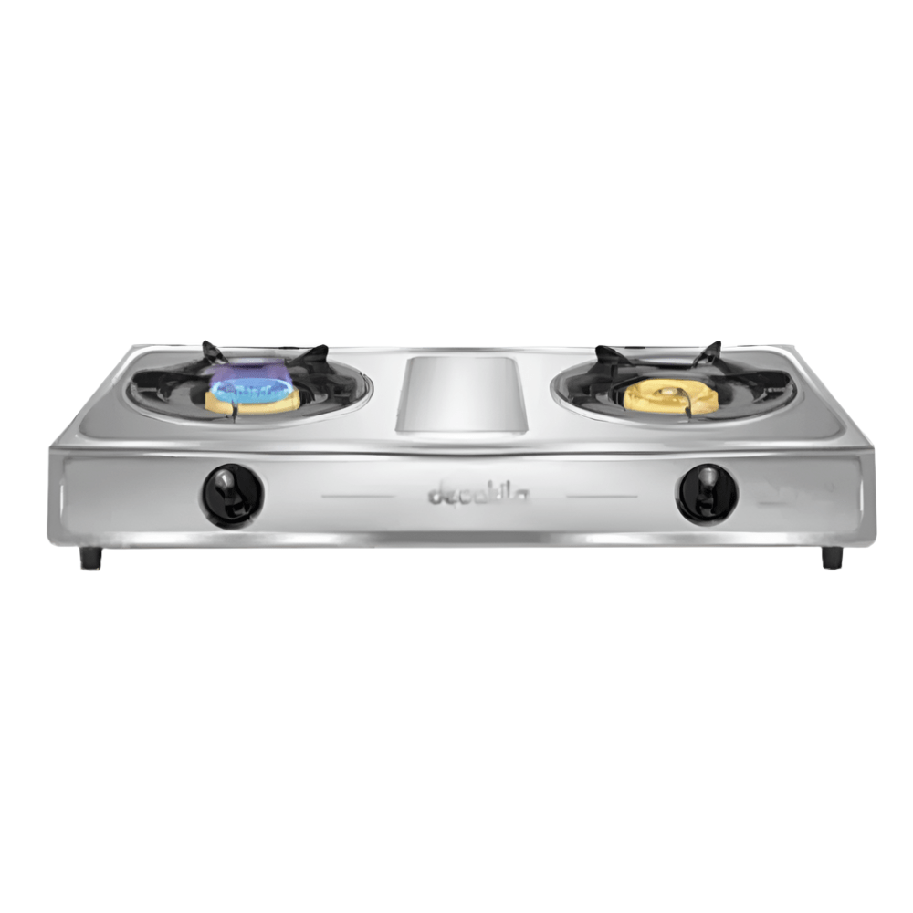 Cuisinière à gaz de table à double brûleur Decakila - KMGS013M