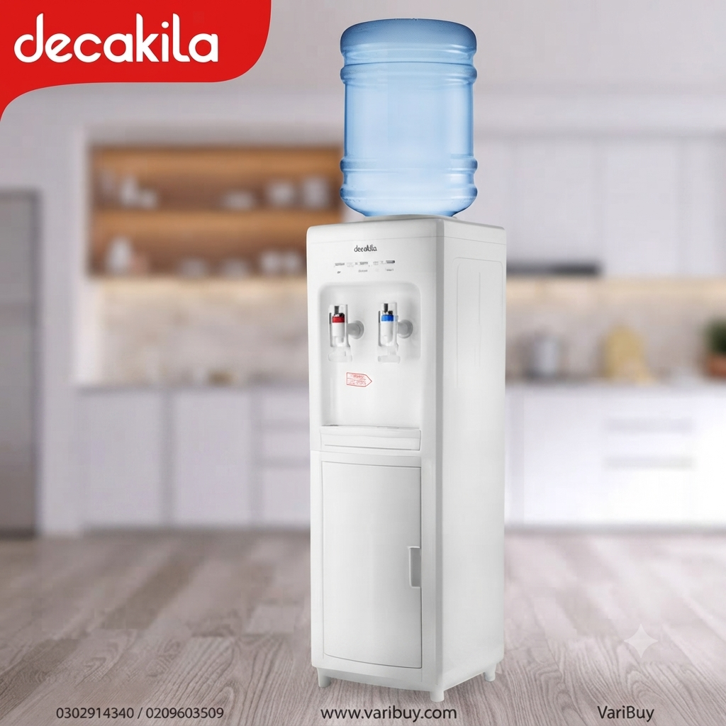 Decakila Distributeur d'eau Chaude et froide avec demi-armoire - KEWF002B