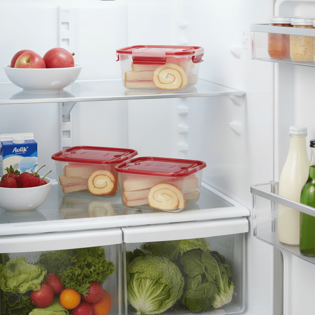 Decakila - Ensemble de 3 contenants alimentaires avec couvercles hermétiques - KMTT122L-2