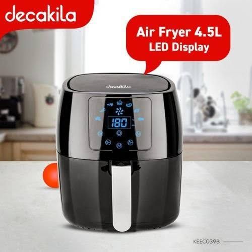 Decakila Friteuse 5,5L à air électrique / 1500W Avec Écran Tactile KEEC102B-3