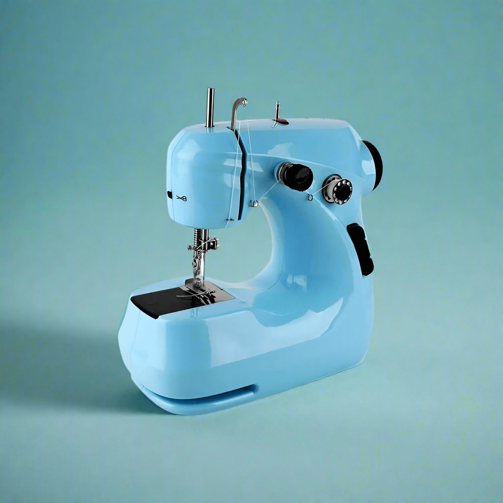 Decakila Mini machine à coudre électrique et alimentée par batterie - KUTT030L-1