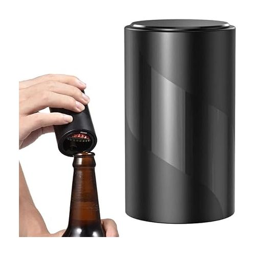Décapsuleur à Pression Magnétique Automatique Ouvre Bouteille Push-Pull
