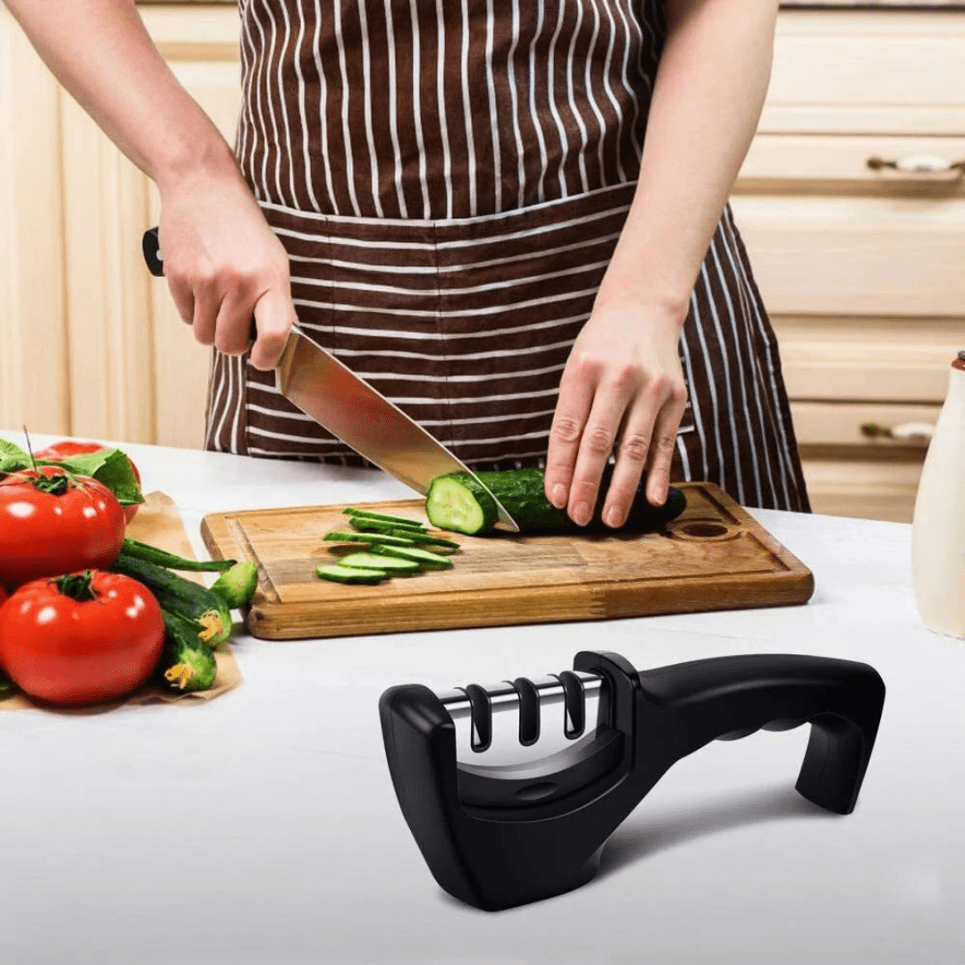 Ensemble de couteaux de cuisine Decakila 3 pièces - KMTT109B-3