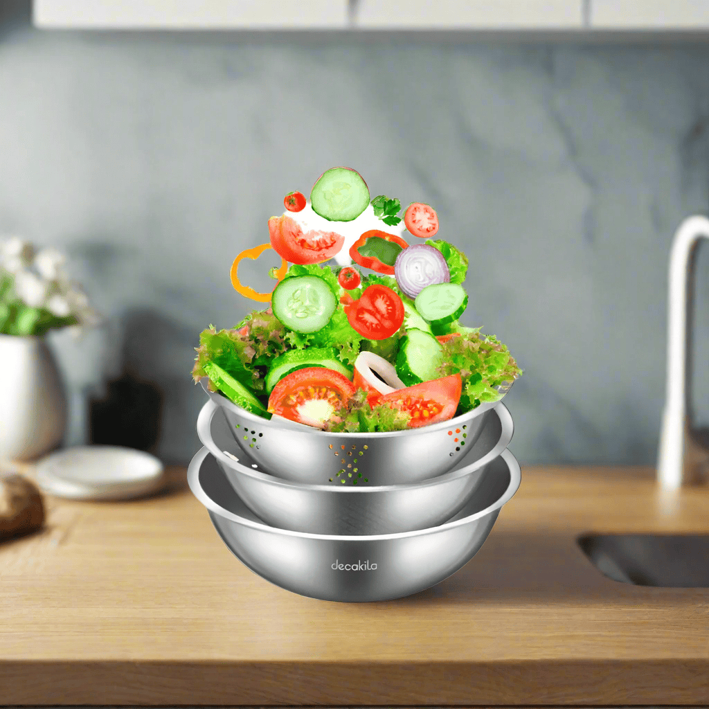 Ensemble de lavabo de cuisine 3 pièces Decakila - KMTT144M-2