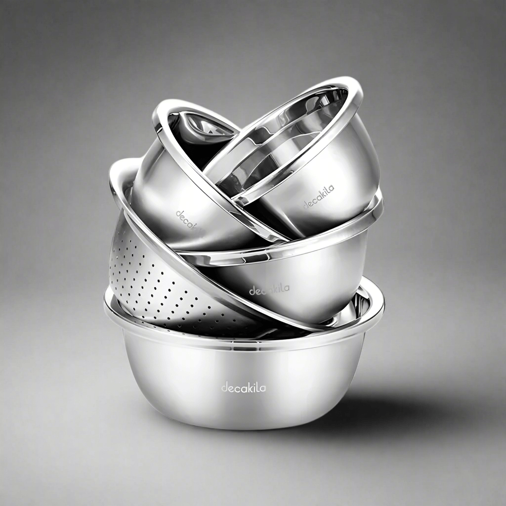 Ensemble de lavabo de cuisine 5 pièces Decakila - KMTT148M-1