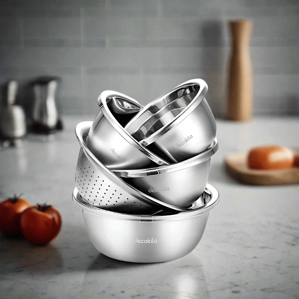 Ensemble de lavabo de cuisine 5 pièces Decakila - KMTT148M-3