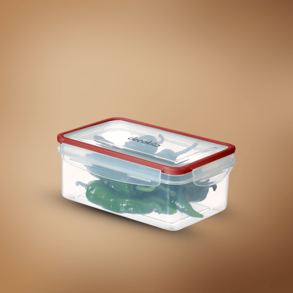 Ensemble de récipients de conservation des aliments Decakila de 1,2 L - KMTT124W-1