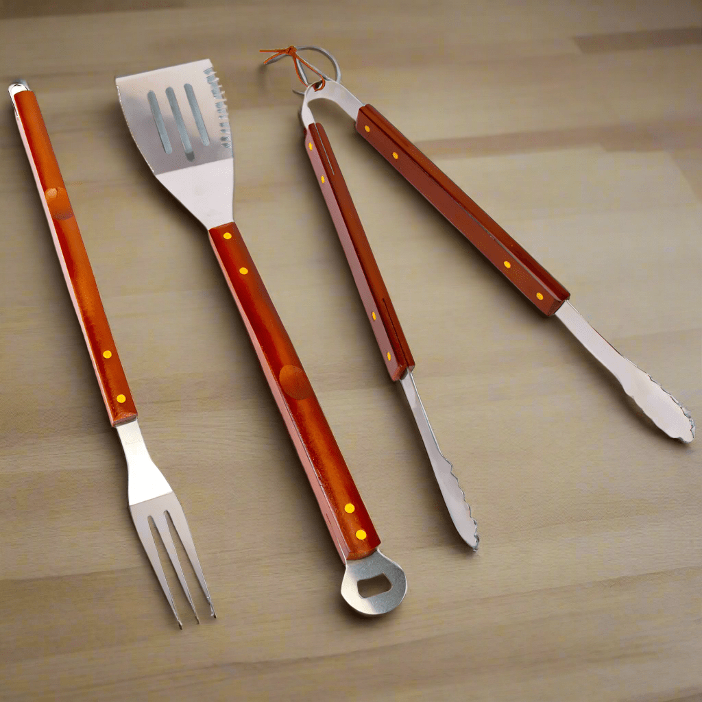 Ensemble d'outils pour barbecue Decakila - KMTT099M-3