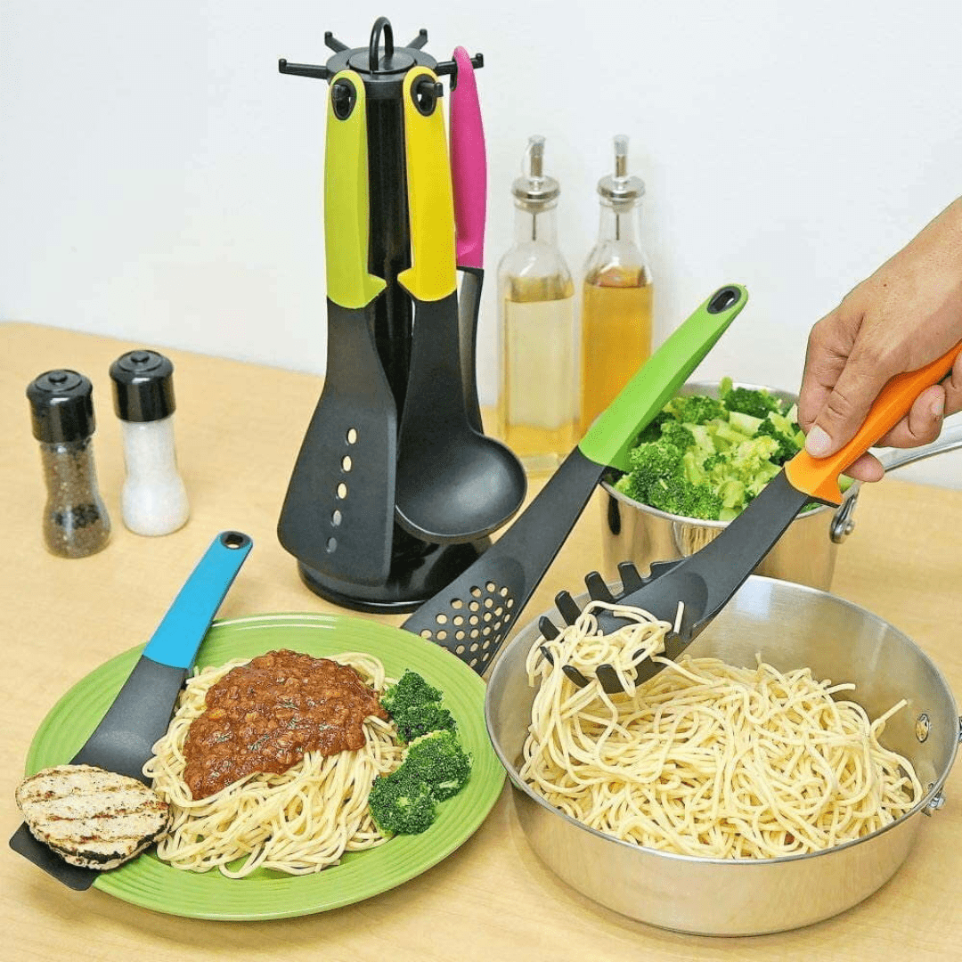 Ensemble d'ustensiles de cuisine Decakila 7 pièces - KMTT046B-2