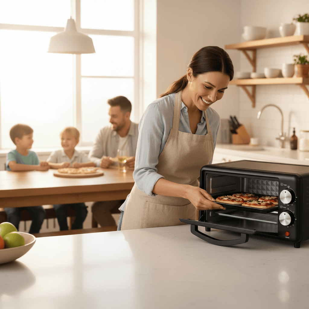 Four grille-pain Decakila 10L avec contrôle de température réglable 650W - KEEV022B-3