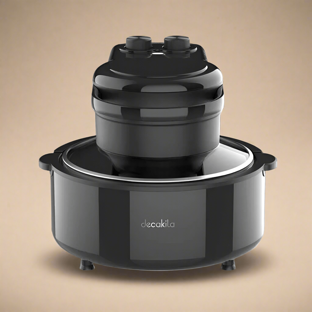 Friteuse à air transparente Decakila 5,0 L 1200 W - KEEC045B-1