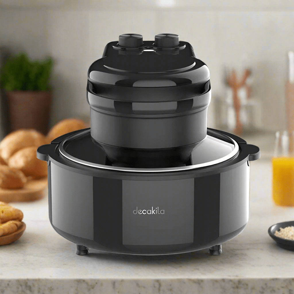 Friteuse à air transparente Decakila 5,0 L 1200 W - KEEC045B-2