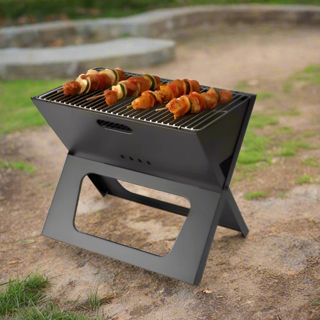 Grill à charbon pliable Decakila - KMCC014B-2