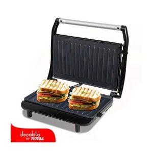 Grill de contact/sandwichs, paninis et autres grillades Decakila  - 850W L230×W145mm - KEEC049M