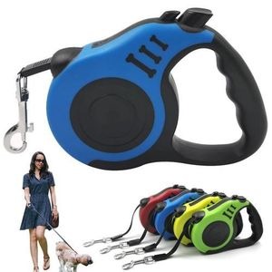 Laisse Rétractable Pour Chiens Moyens Et Grands -Bleu