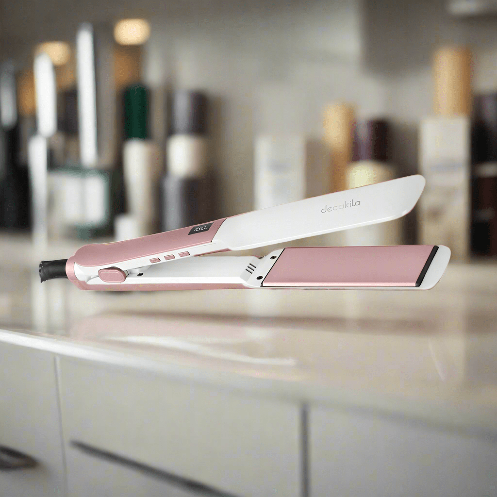 Lisseur à cheveux en céramique Decakila 75W - KEHS027W-2