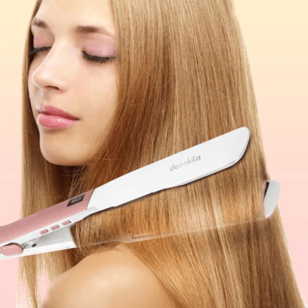 Lisseur à cheveux en céramique Decakila 75W - KEHS027W-3