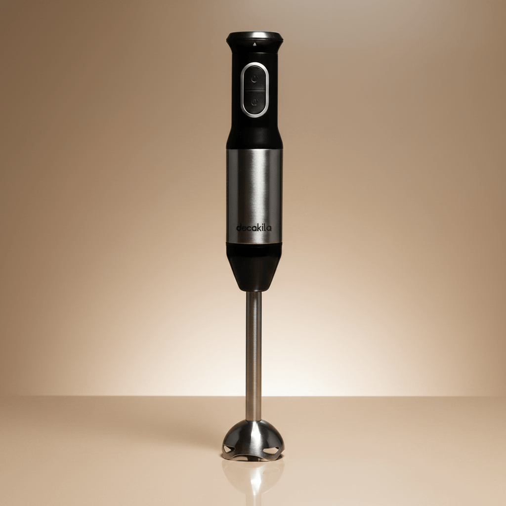 Mélangeur plongeant 2 en 1 Decakila avec tige de mélange en acier inoxydable et contrôle de vitesse variable 1200 W – KEJB039M-1