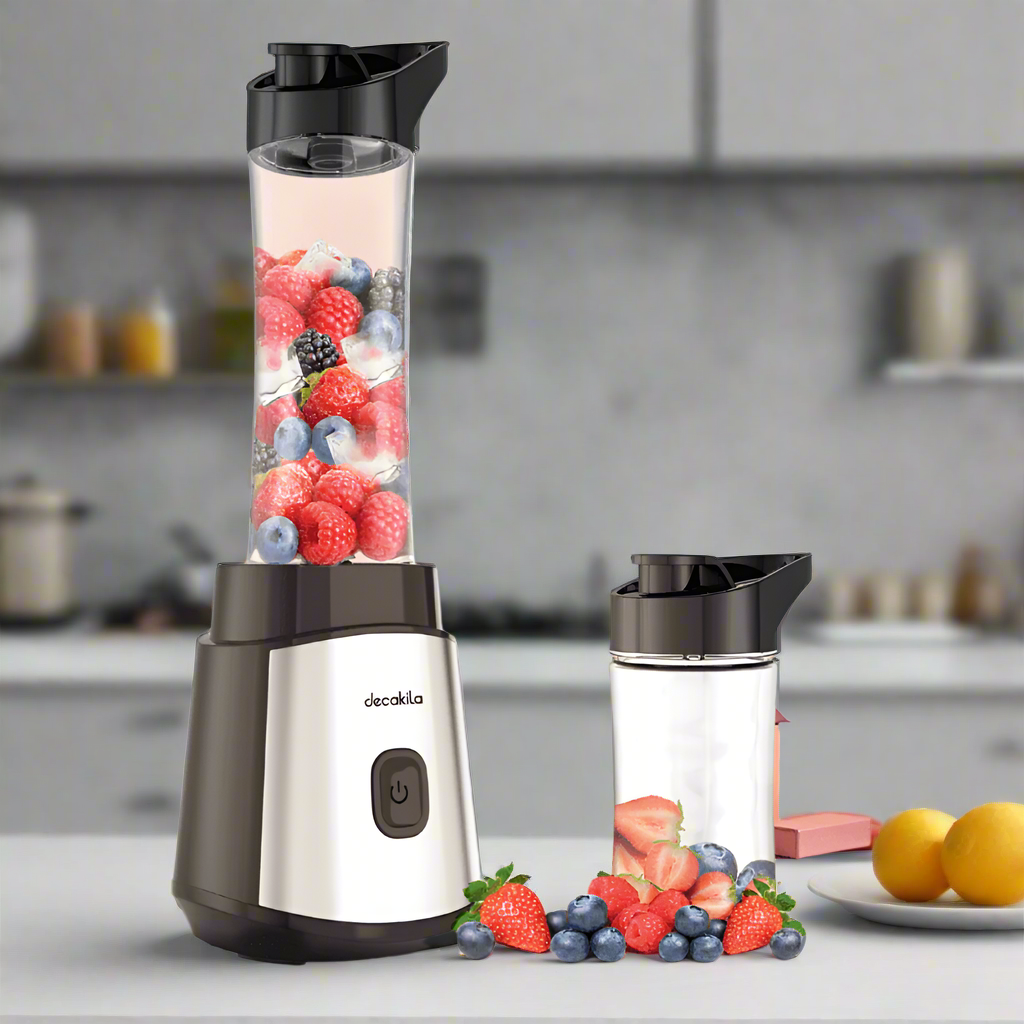 Mélangeur sur socle double tasse Decakila 300W - KEJB019M-2