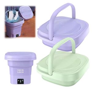 Mini Lave Linge Portable Pliable - Violet