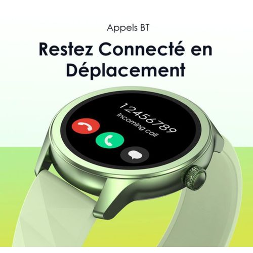 Montre Connectée Oraimo Watch 6 (OSW-807) – Écran AMOLED HD 2,04" &amp; Appels Bluetooth-1