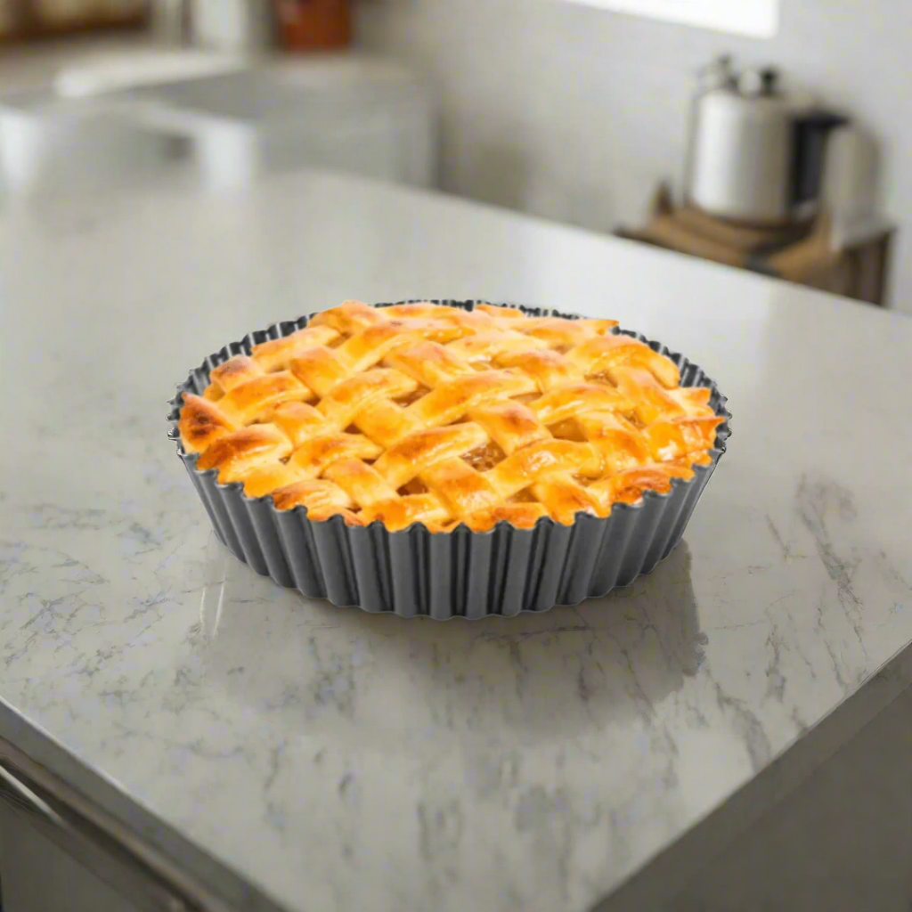 Moule à tarte antiadhésif Decakila - KMTT082B-3