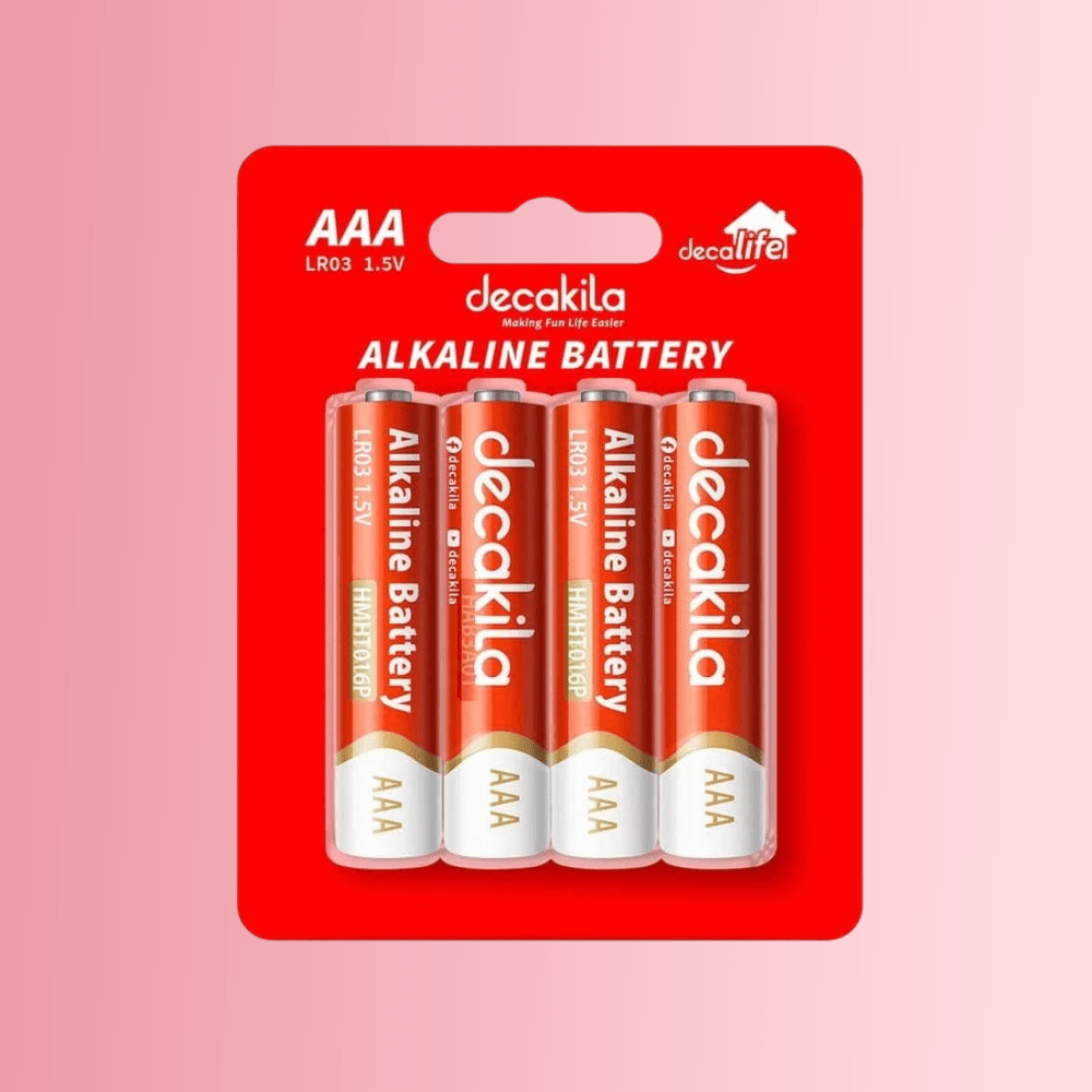 Pile alcaline AAA Decakila 1,5 V - HMHT016P-1