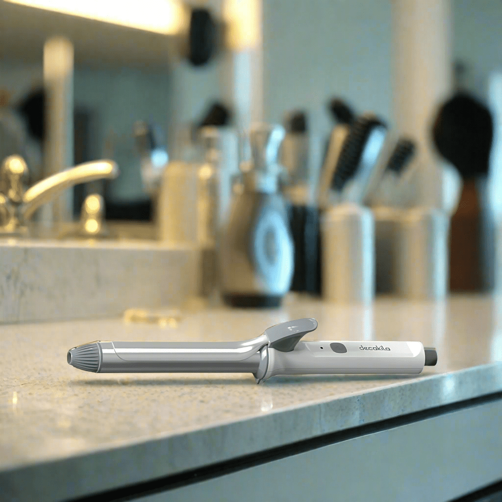 Pince à friser les cheveux en céramique Decakila 35W - KEHS044W-2