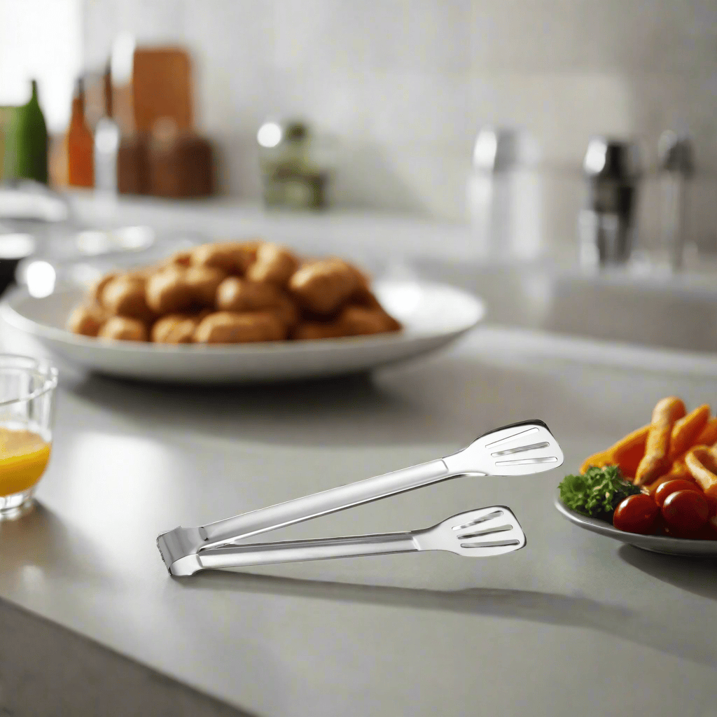 Pince alimentaire en acier inoxydable Decakila 30 cm - KMTT156M-2