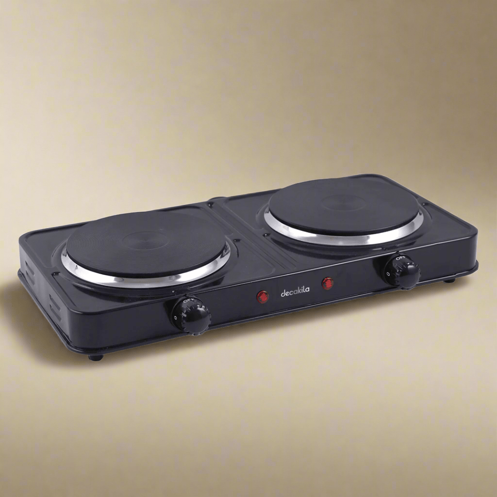 Plaque chauffante double Decakila 2000W - KECC005B-1