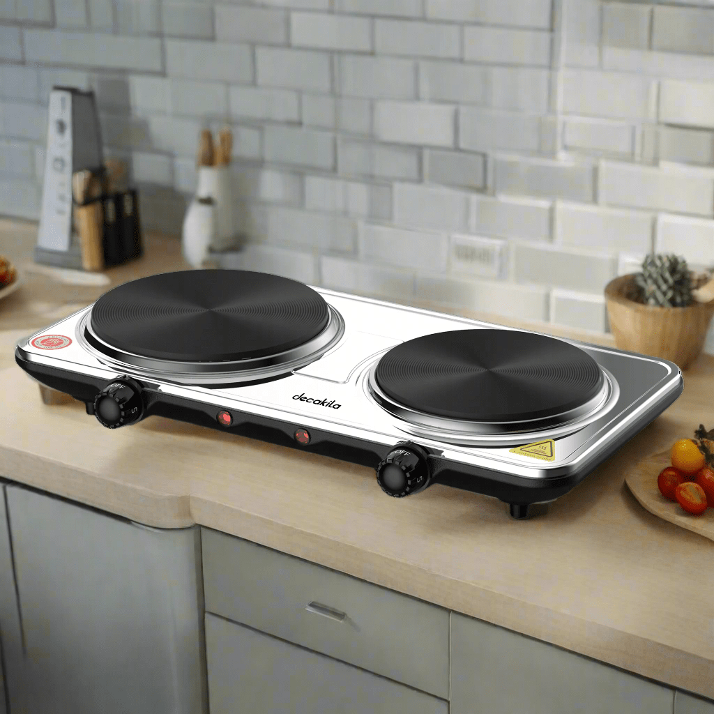 Plaque chauffante double Decakila 2500W - KECC010M-3