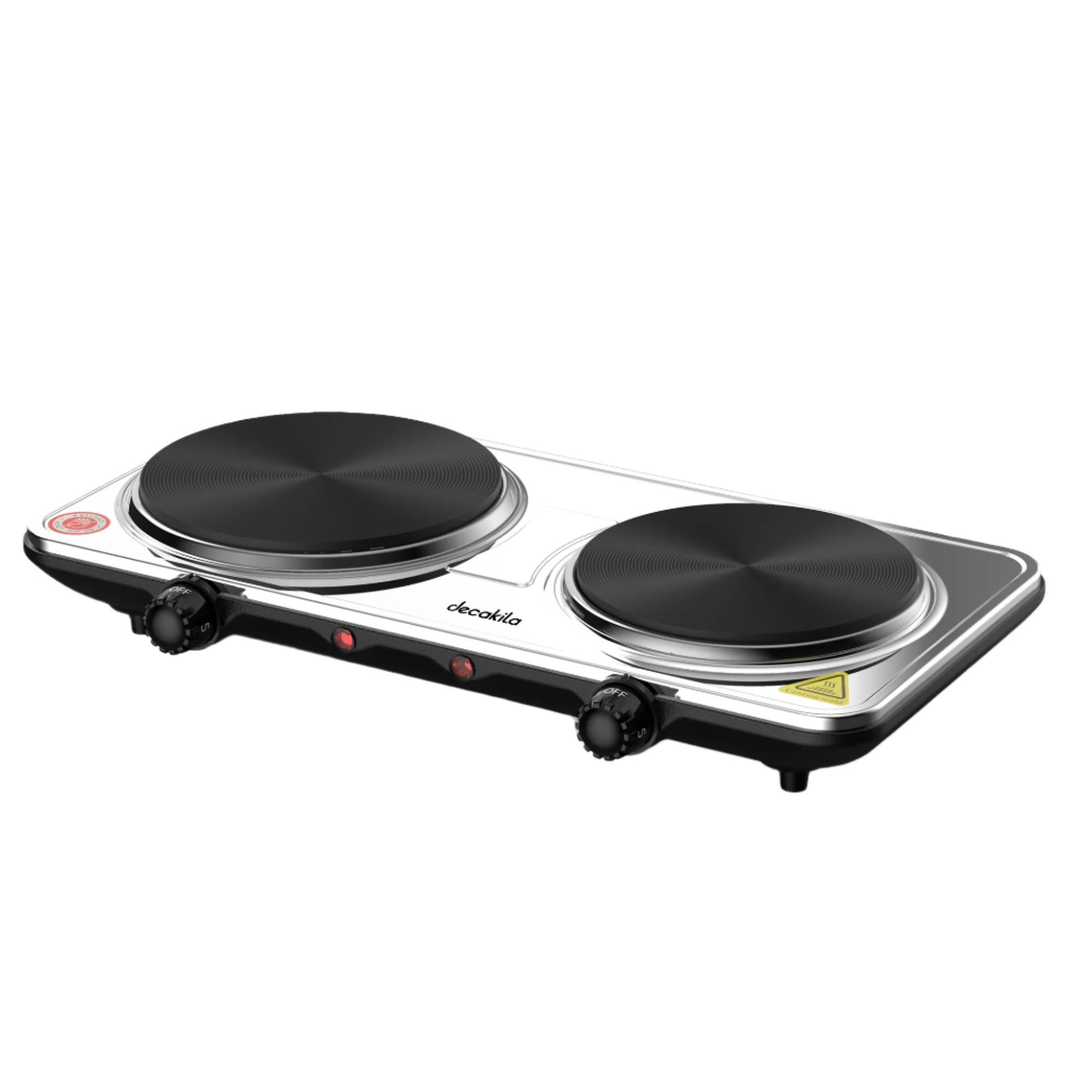 Plaque chauffante double Decakila 2500W - KECC010M