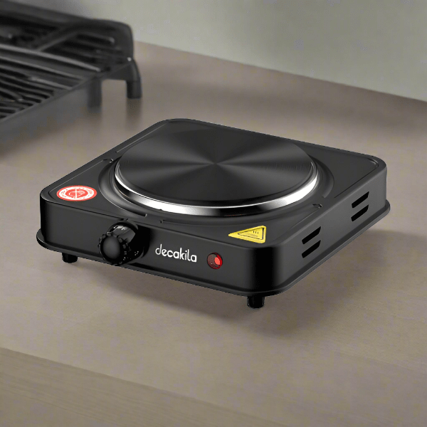 Plaque chauffante simple Decakila 1000W - KECC004B-2
