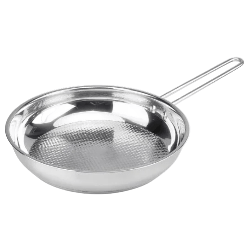 Poêle à frire en acier inoxydable Decakila 2,5 L - KMEP045M