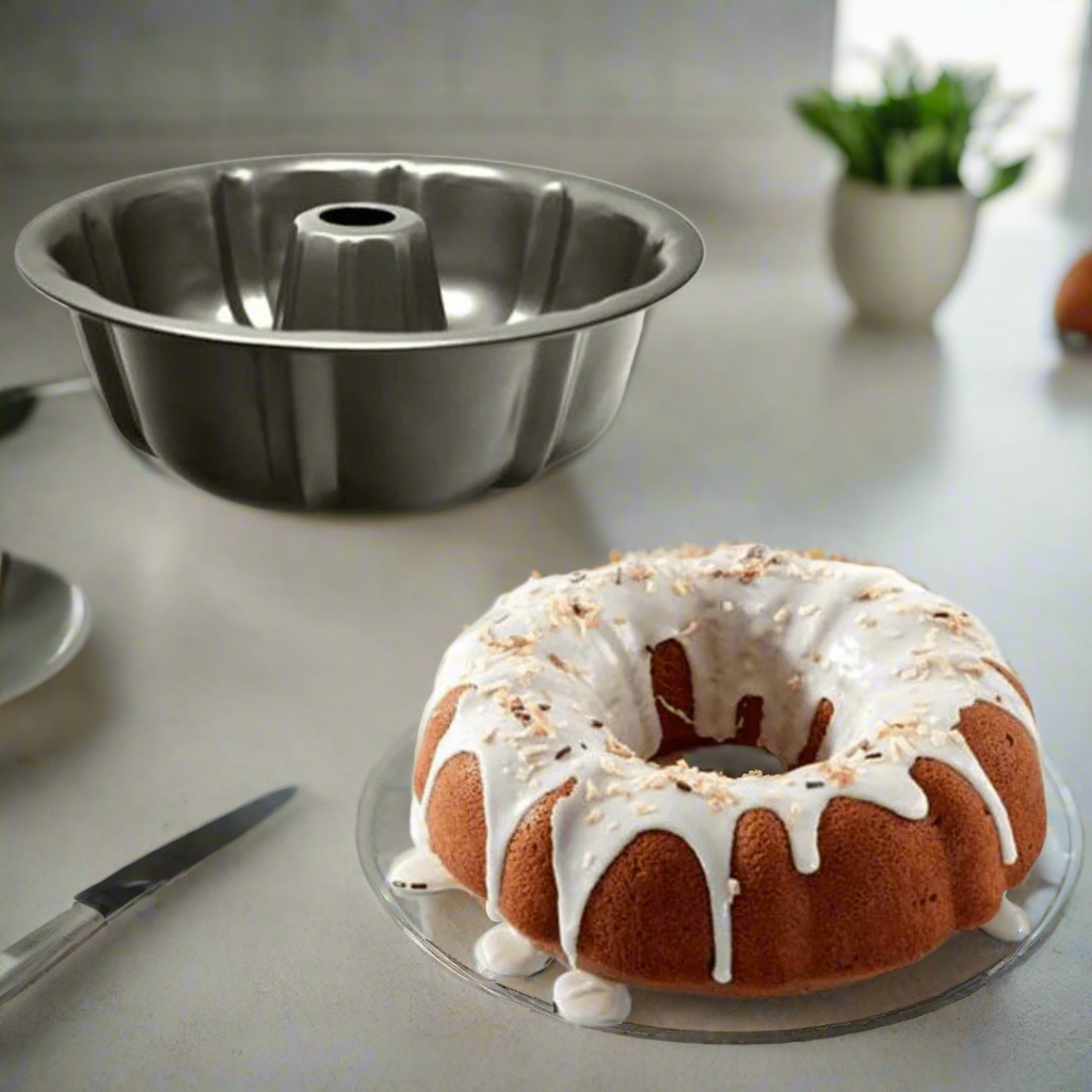Poêle Bundt antiadhésive Decakila - KMTT081B-3
