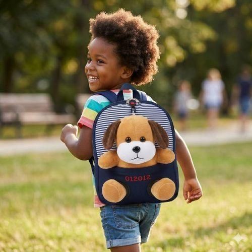 Sac à dos 012012 pour enfant maternelle - Bleu