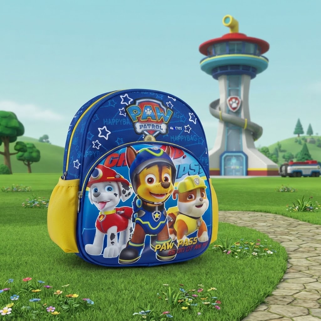 Sac à dos 3 Pat' Patrouille pour enfants de Maternelle
