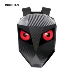 Sac à dos de motard en gros avec affichage LED étanche et yeux LED, grande capacité, pour casque, idéal pour l'extérieur