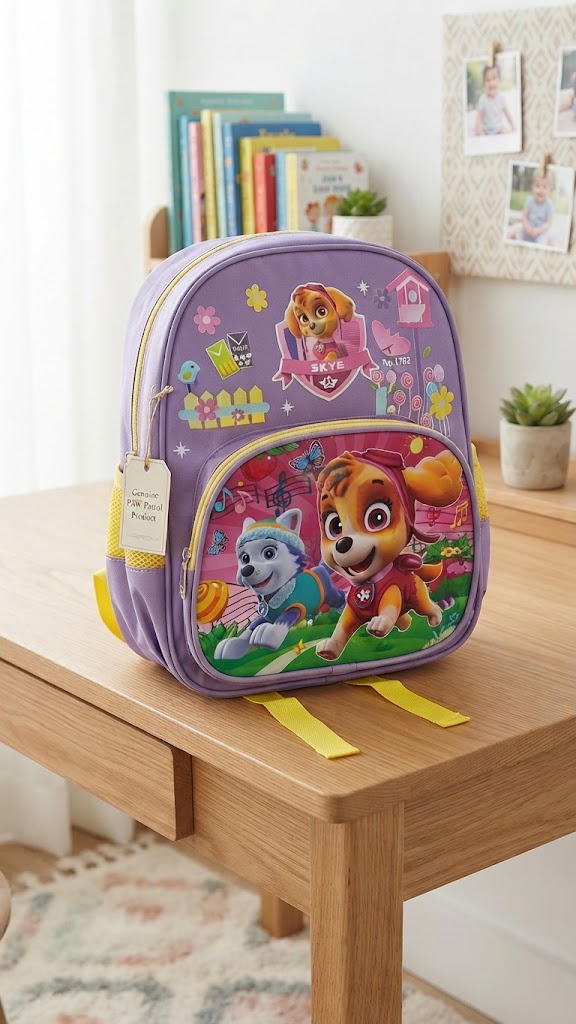 Sac à dos skye paw patrol pour enfant CP1-CP2 - Violet